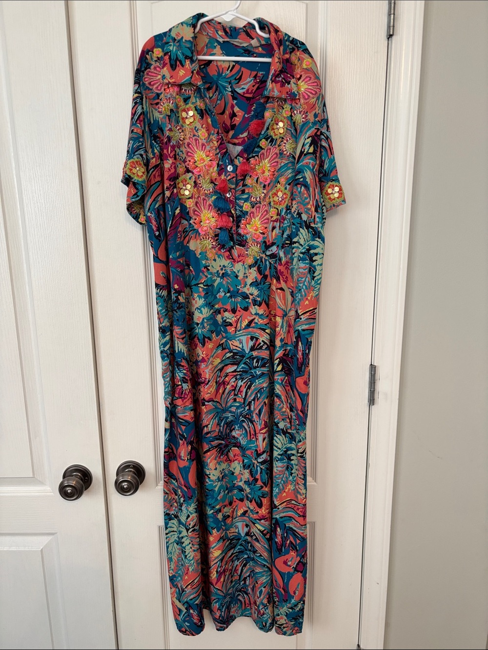 Soft Surroundings Tropical Florence Maci Dress size Large - Picture 3 of 12